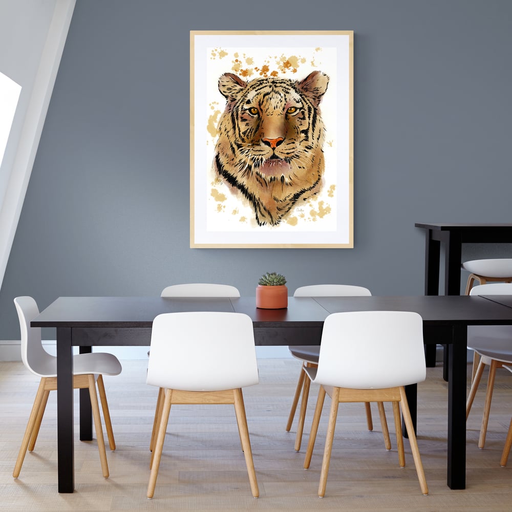 Fierce Tiger  - Artwork  -  Prints