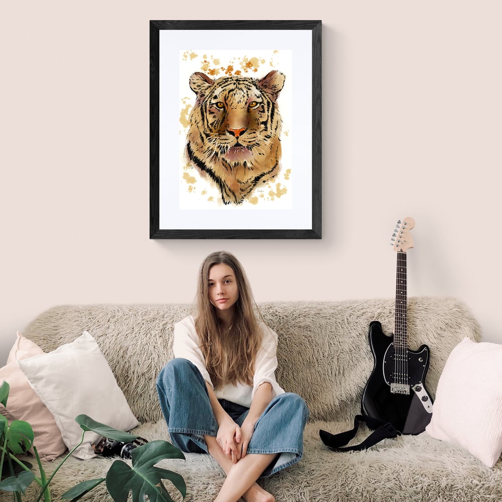 Fierce Tiger  - Artwork  -  Prints