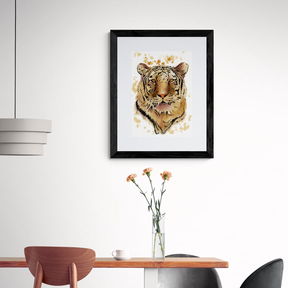 Fierce Tiger  - Artwork  -  Prints