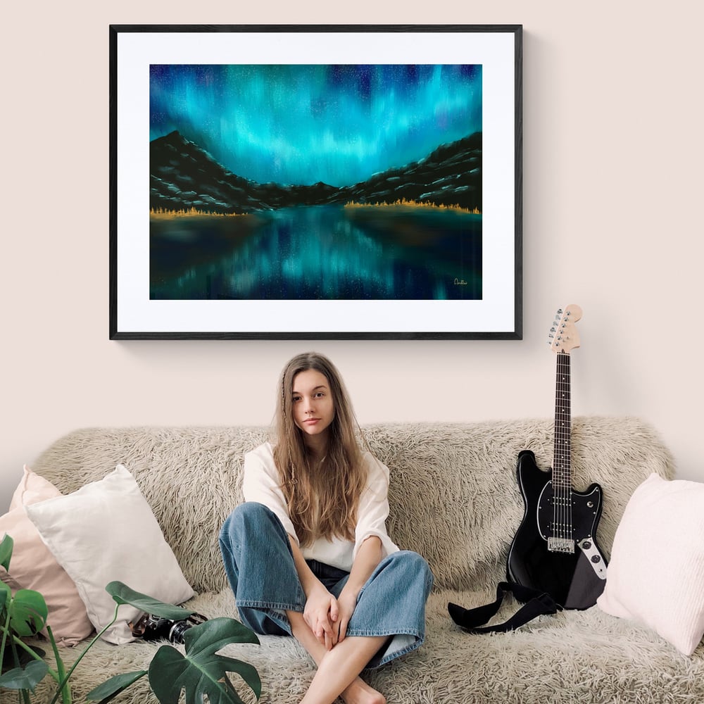 Blue Aurora  - Artwork  -Prints