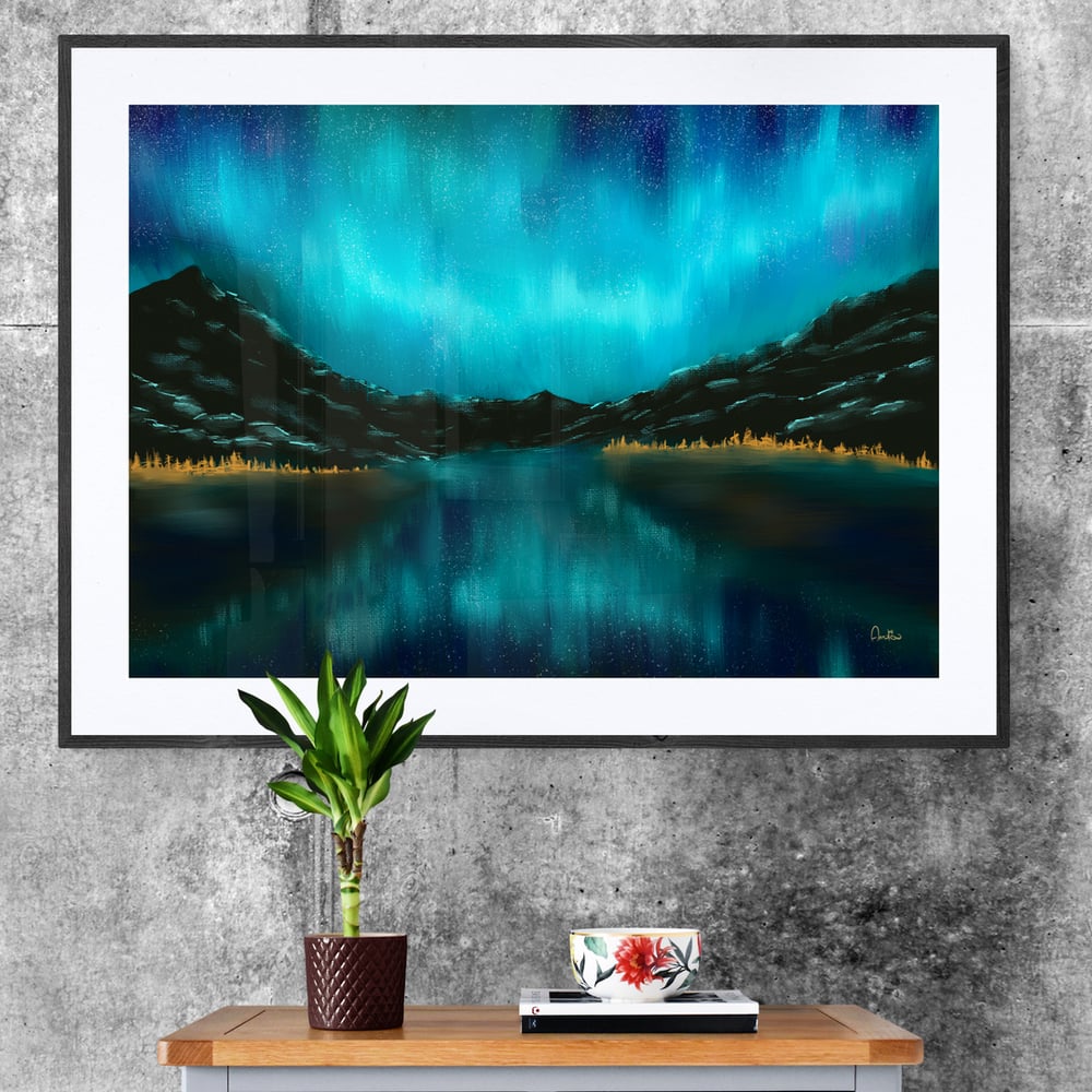 Blue Aurora - Artwork -Prints