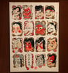 Japanese Mask Print by Rob Mopar