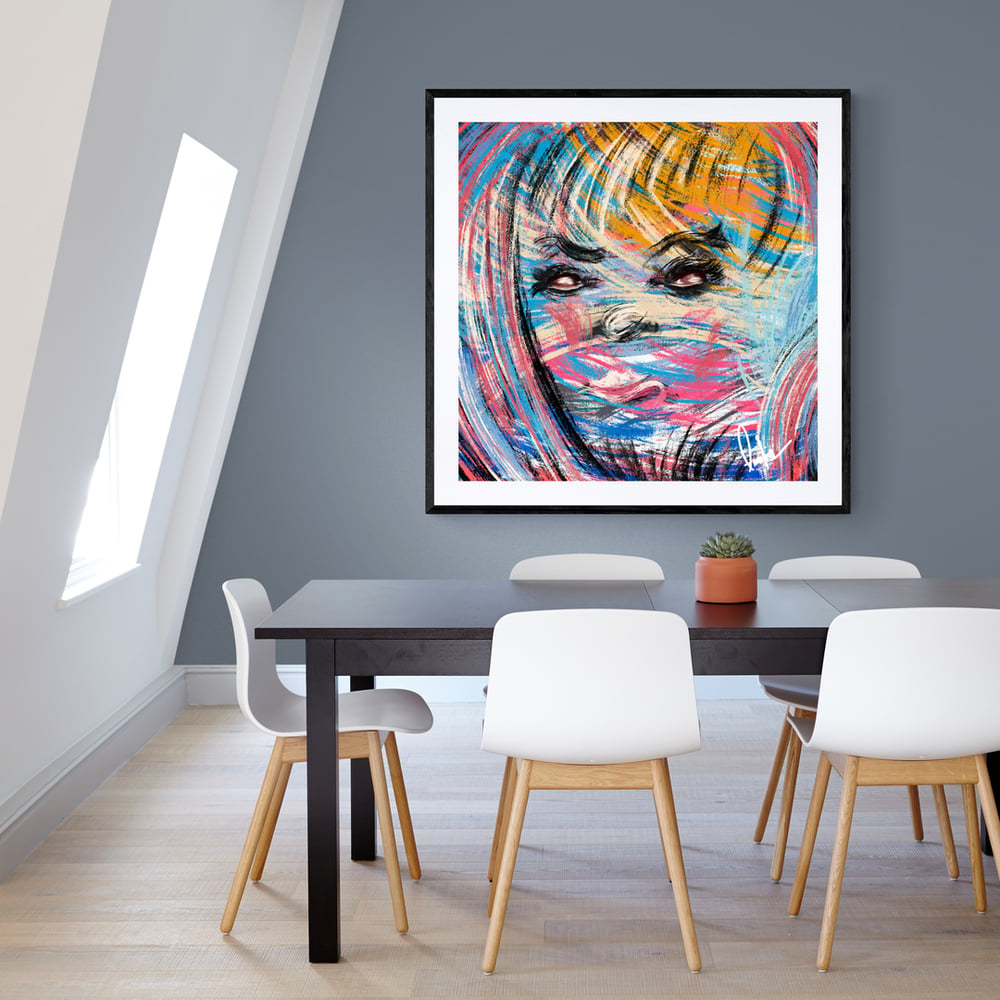 Abstract Girl  - Artwork  - Prints