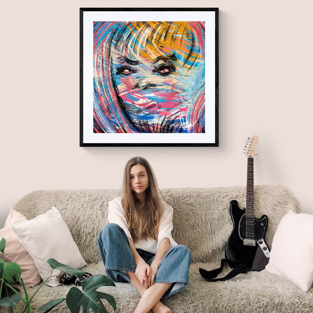 Abstract Girl  - Artwork  - Prints