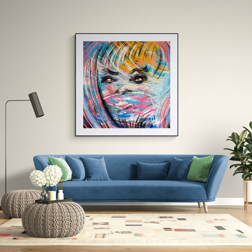 Abstract Girl  - Artwork  - Prints