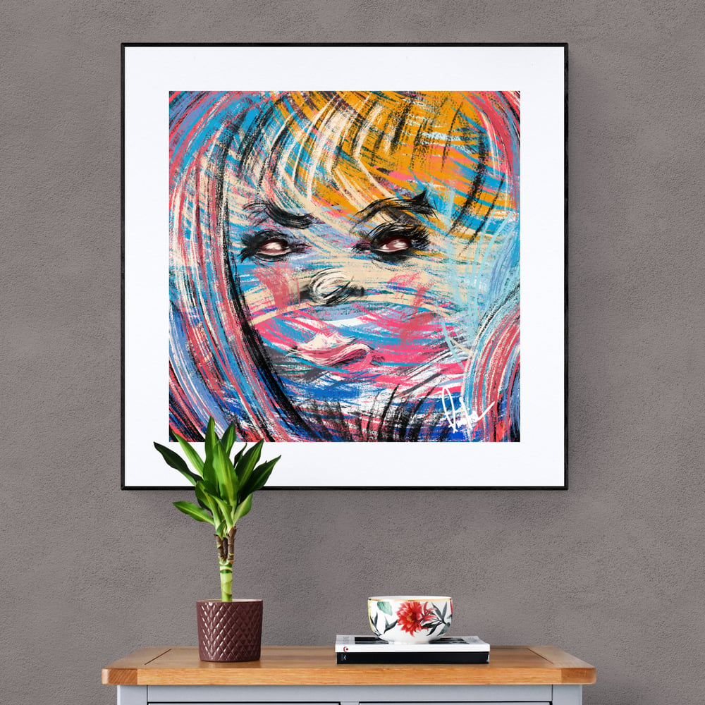 Abstract Girl  - Artwork  - Limited Edition Prints