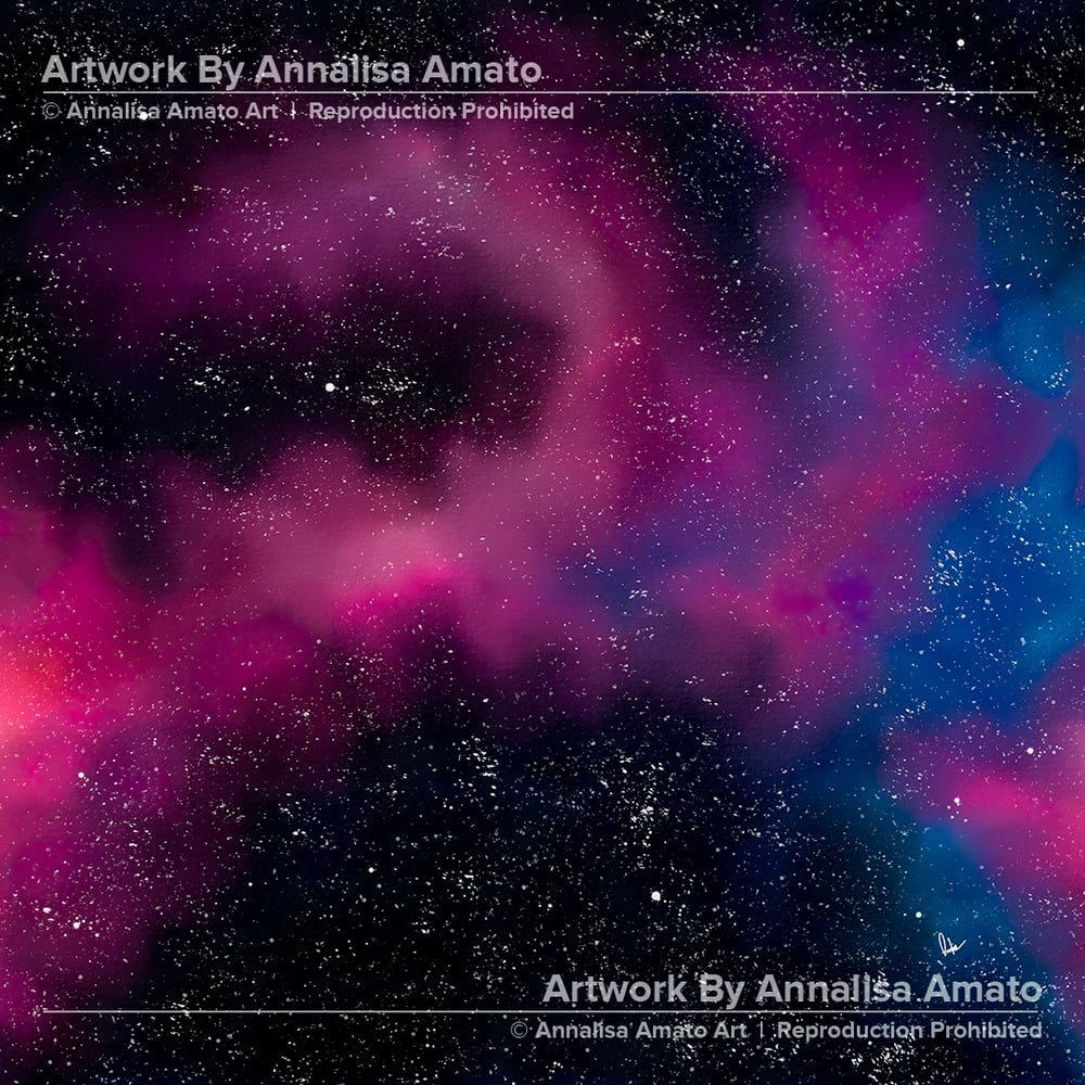 Pink Galaxy - Artwork  - Prints