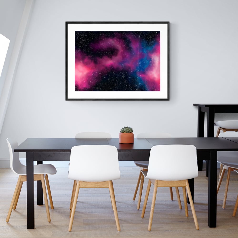Pink Galaxy - Artwork - Prints