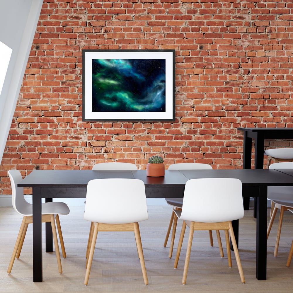 Blue Nebula Galaxy - Artwork - Prints