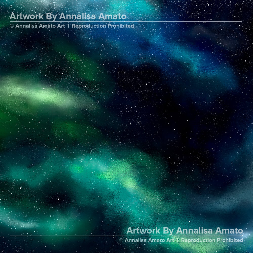 Blue Nebula Galaxy - Artwork - Prints