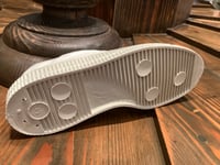 Image 4 of VEGANCRAFT full white canvas plimsoll shoes made in Slovakia 