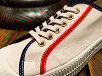 Image 5 of VEGANCRAFT natural canvas lo top shoes made in Slovakia 