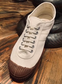 Image 5 of VEGANCRAFT natural canvas plimsoll shoes made in Slovakia 