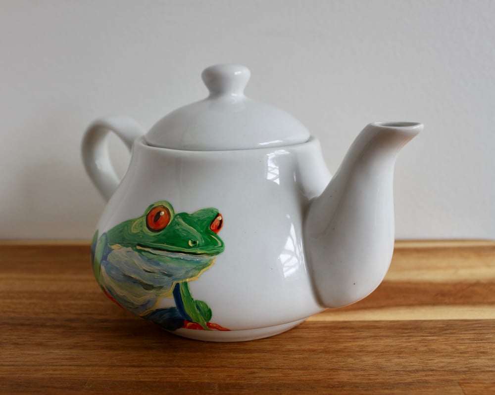 Red-eyed Tree Frog Teapot