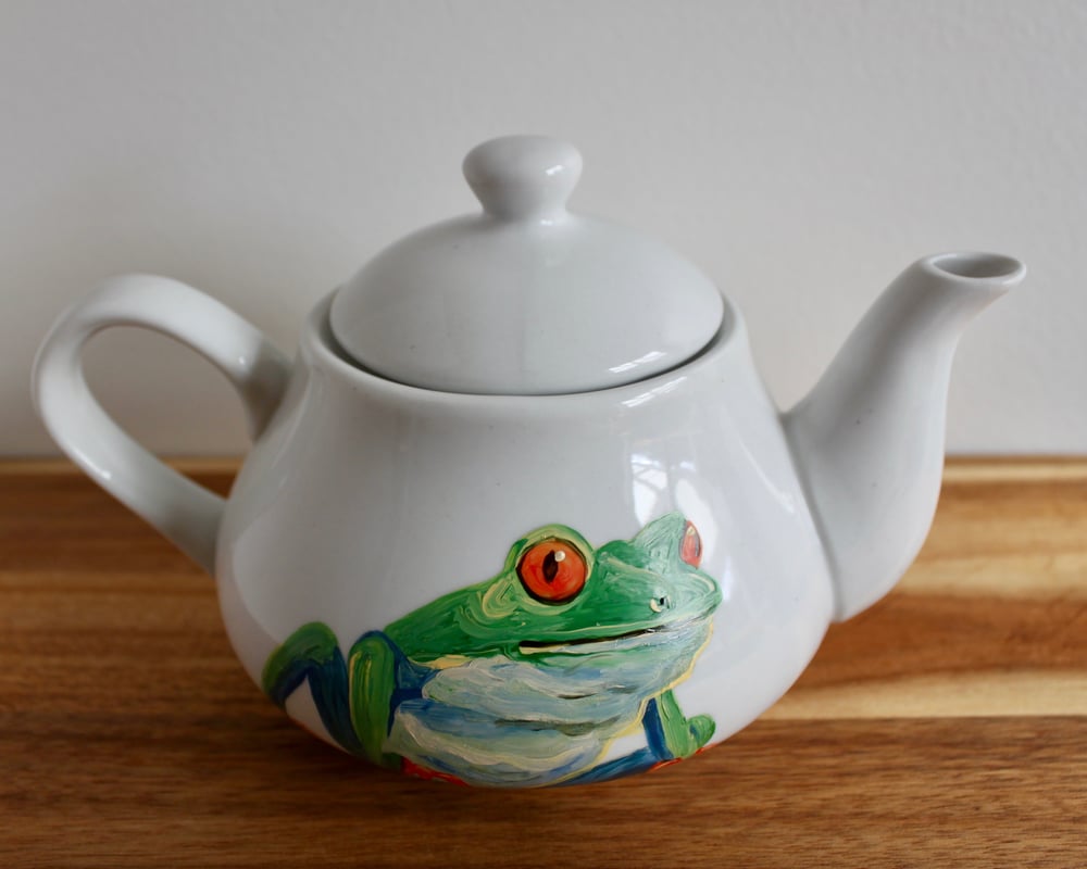 Red-eyed Tree Frog Teapot
