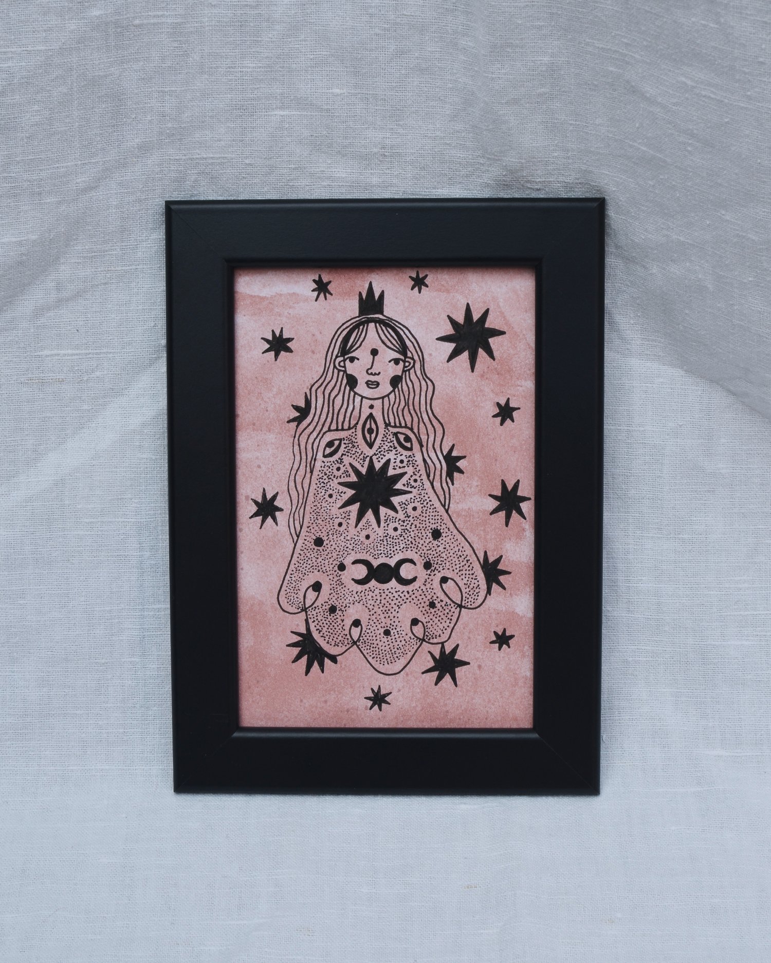 Image of Star Goddess Illustration