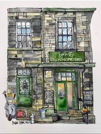 Kaye’s Holmfirth. Original Watercolour Painting unframed 