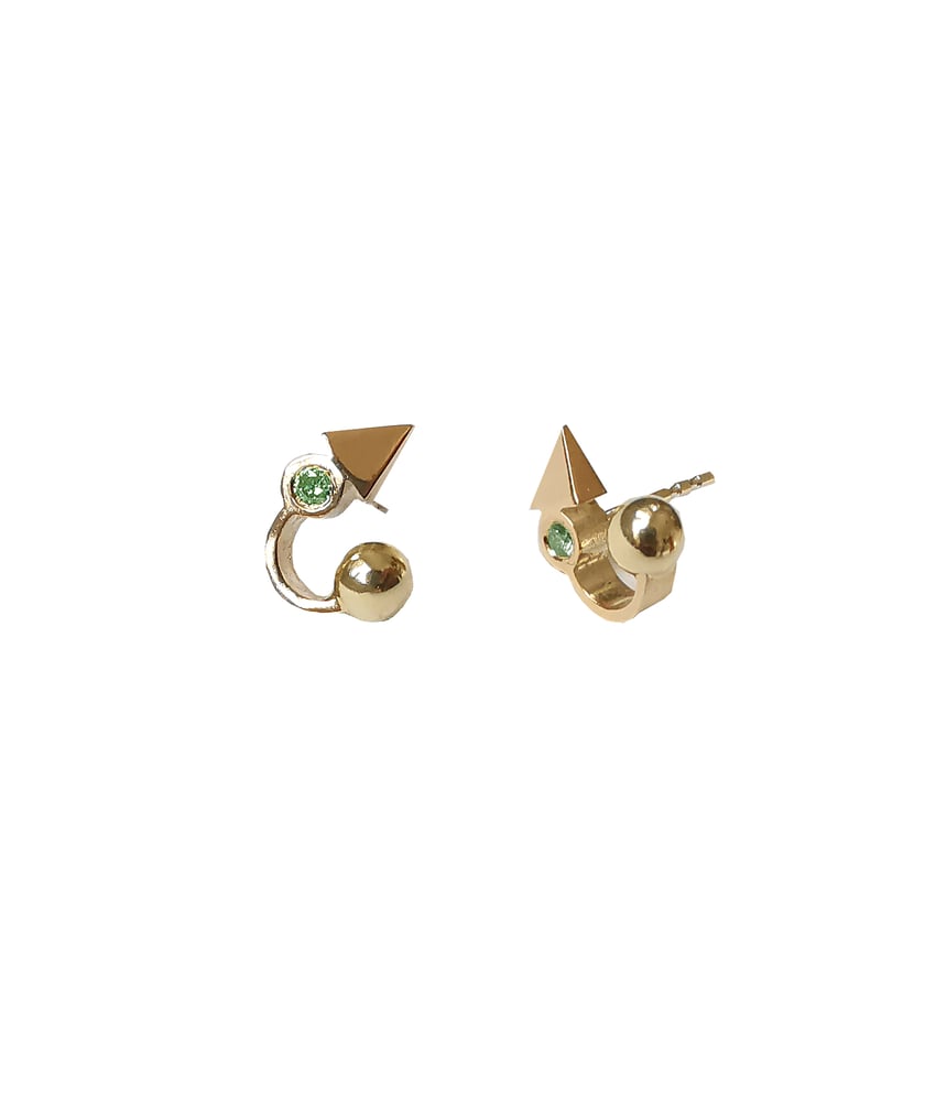 Image of Microdot no3 /green diamond