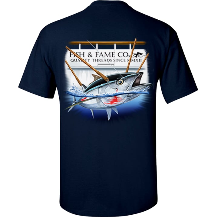 Image of Blue Fin Tee (navy)