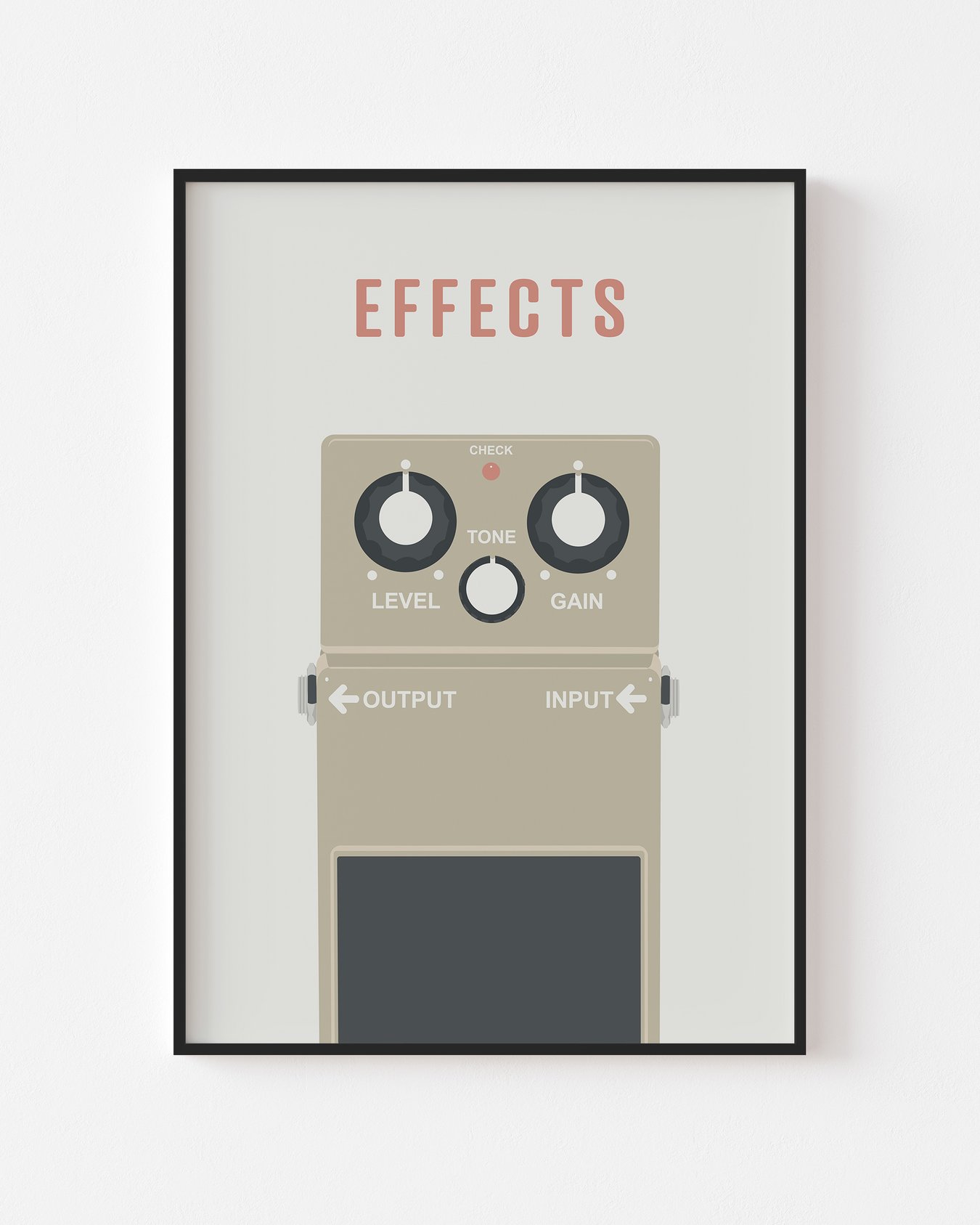 Image of Effects Pedal Print