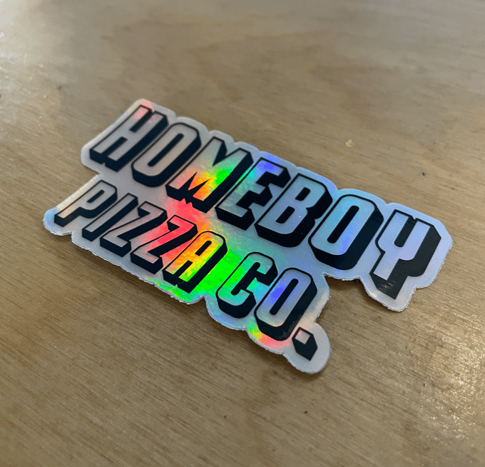 Image of Homeboy Holographic Sticker