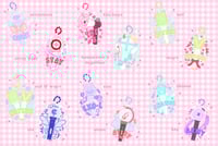 Image 3 of Fandom Acrylic Keychains