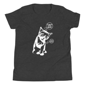 Image of I Love You Paw - kids tees