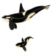 Image of JCR WHALES : ORCA + BABY FAM-PACK