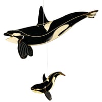 Image 1 of JCR WHALES : ORCA + BABY FAM-PACK