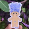 Lavender Troll Sticker 3"