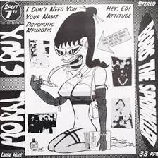 Image of Boris The Sprinkler / Moral Crux – Split (7") 