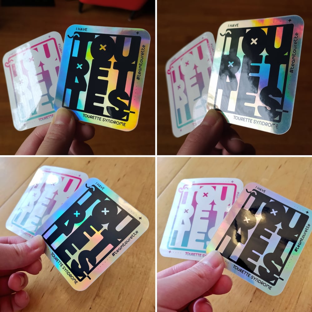 Image of TOURETTES STICKERS