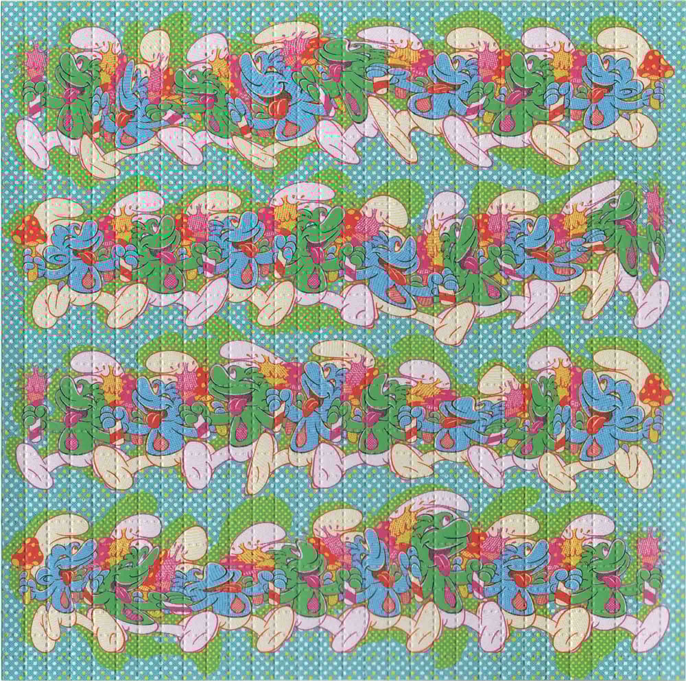 SMURFS / BLOTTER ART