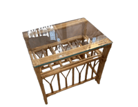 Vintage Rattan Table