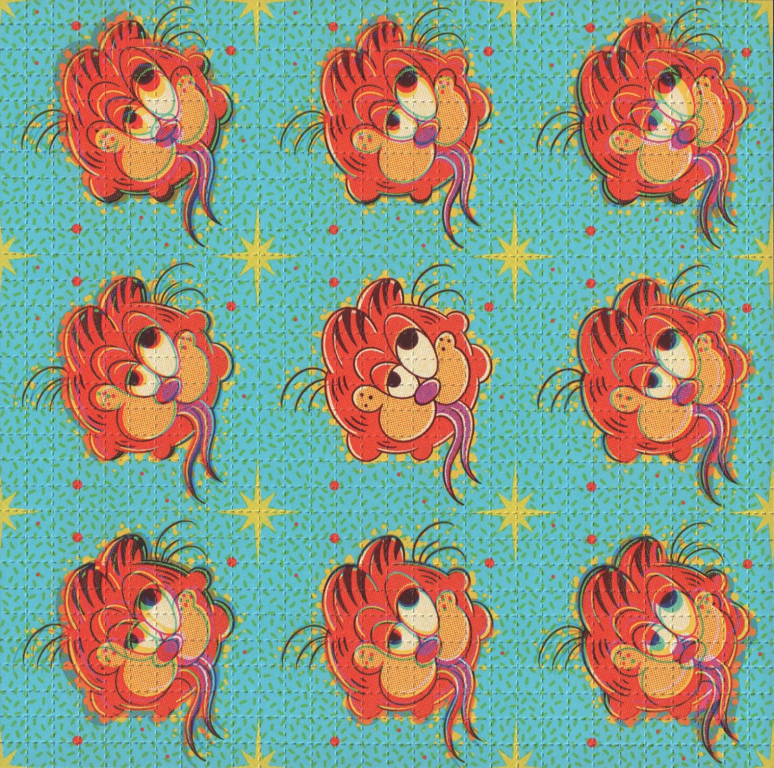 Image of GARFIELD / BLOTTER ART