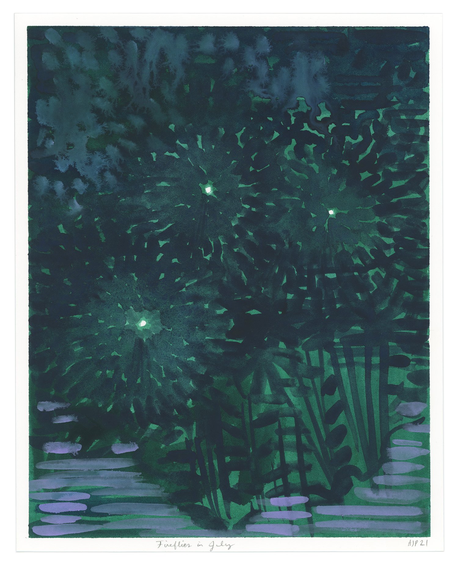 Fireflies in July