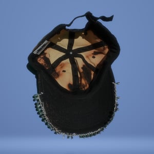 Beaded and Bleached Cap