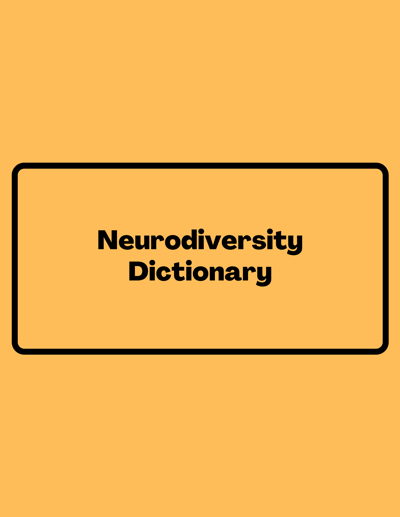 Image of Neurodiversity Dictionary