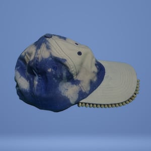 Bleached and Beaded Cap