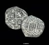 Potosi Mint: 1697 "CH" 1 Real Spanish Treasure Cob 