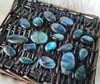 Labradorite Pieces And Leaves