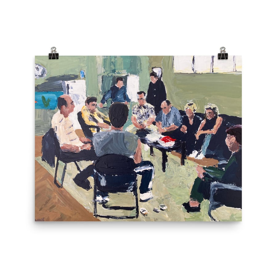 Image of Christopher’s intervention 16” x 20” prints