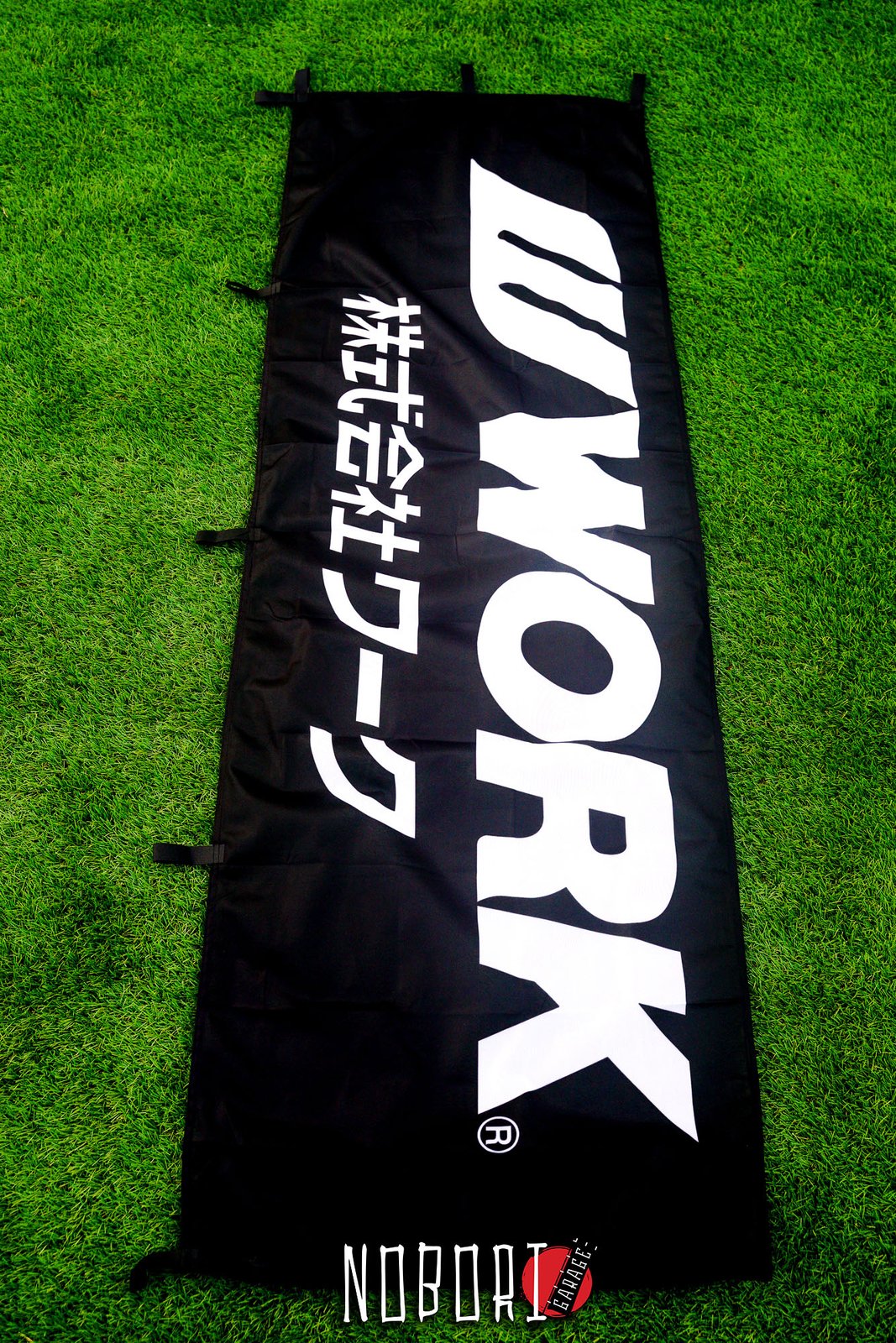 Work Wheels Nobori Flag | NoboriGarage