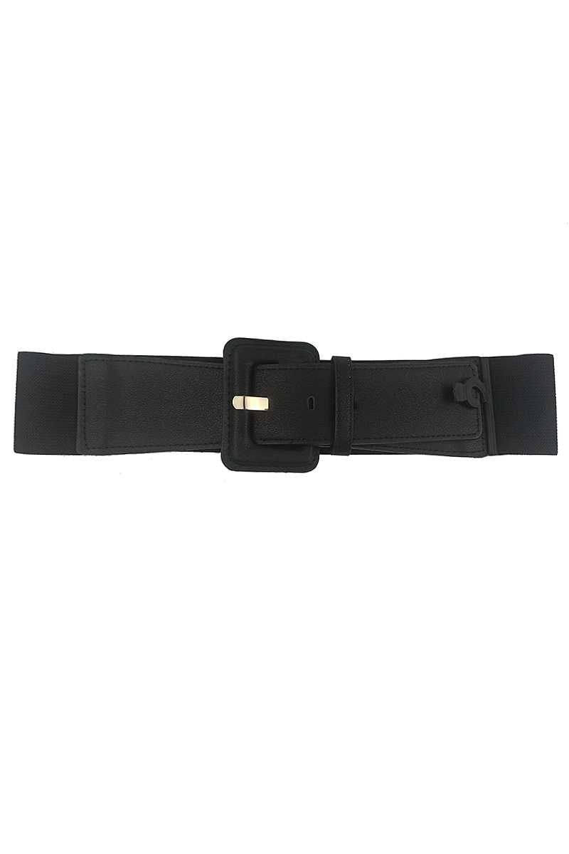 Image of Square Buckle Stretch Belt