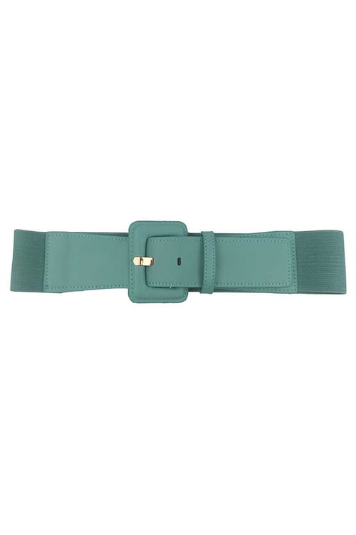 Image of Square Buckle Stretch Belt