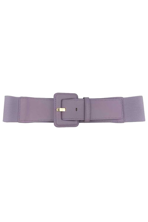 Image of Square Buckle Stretch Belt