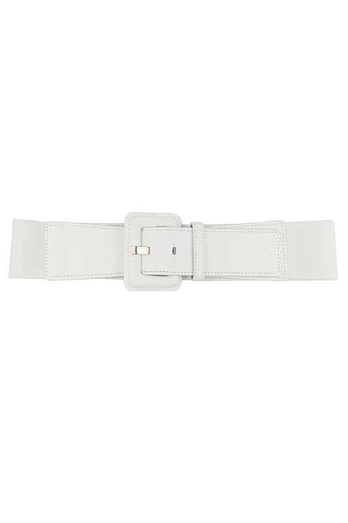 Image of Square Buckle Stretch Belt