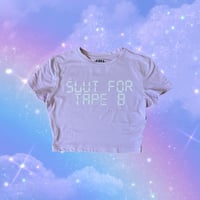 slut for tape b croptop