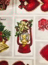 Image 10 of Hule Loneta Resinada - Navidad/Campanas - 6€/m