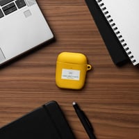 Image 7 of Rubber Case Cover for AirPods® w Geechee logo